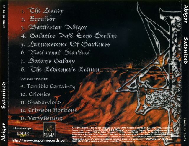 Abigor - Satanized (A Journey Through the Cosmic Infinity) (2001)