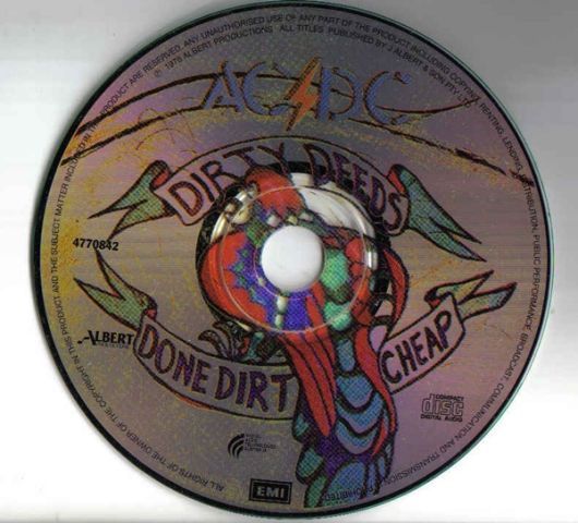 AC/DC - Dirty Deeds Done Dirt Cheap (1976)
