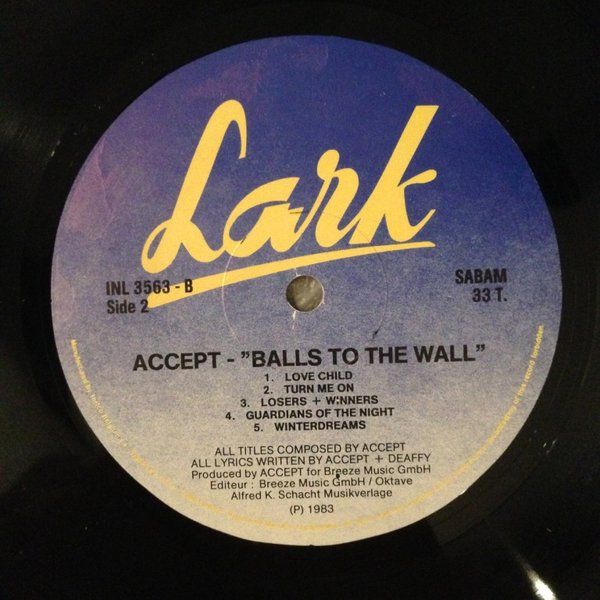 Accept - Balls to the Wall (1983)