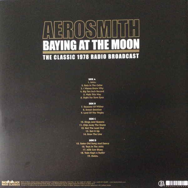 Aerosmith - Baying At The Moon (2014)