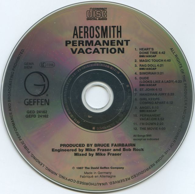 Aerosmith - Permanent Vacation (1987)