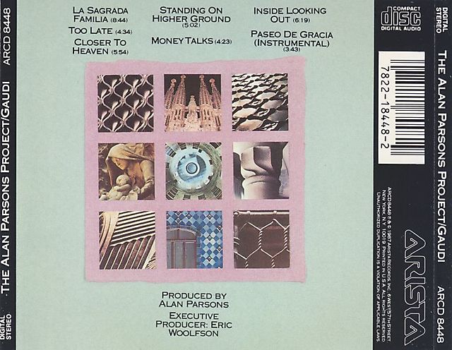 The Alan Parsons Project - Gaudi (1987)