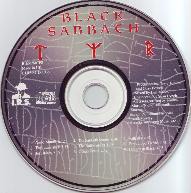 Black Sabbath - Tyr (1990)