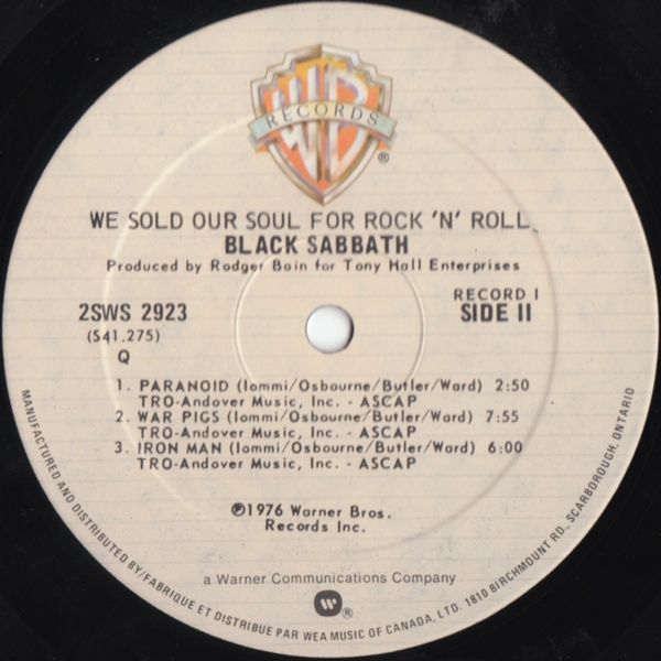 We Sold Our Soul for Rock 'n' Roll (1975)