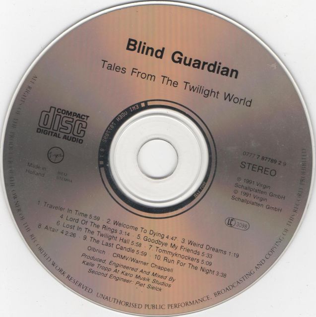 Blind Guardian - Tales from the Twilight World (1990)
