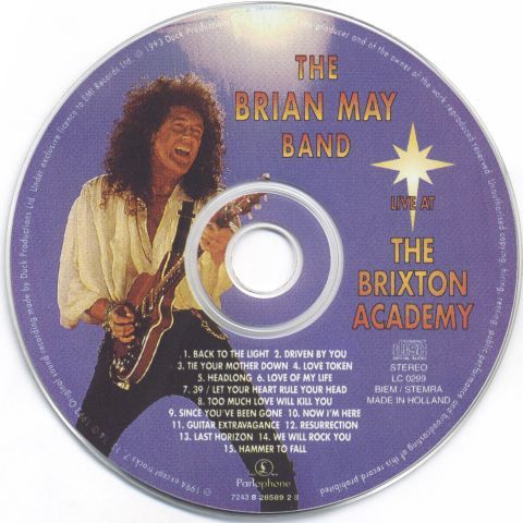 Brian May - Live at the Brixton Academy (1993)