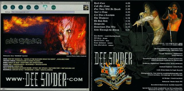 Dee Snider - Never Let the Bastards Wear You Down (2000)