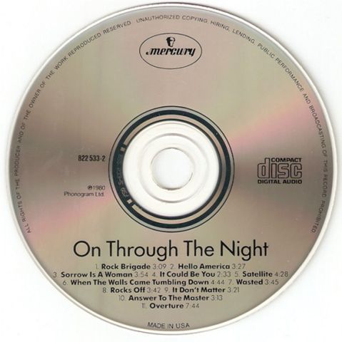 On Through the Night (1980)
