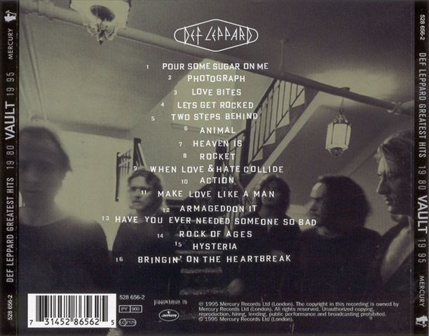 Vault: Def Leppard Greatest Hits (1980–1995) (1995)