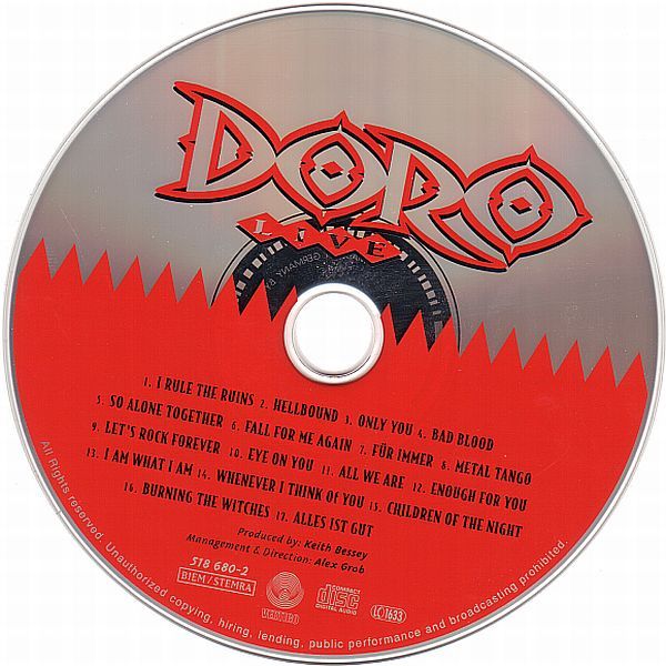 Doro Live (1993)