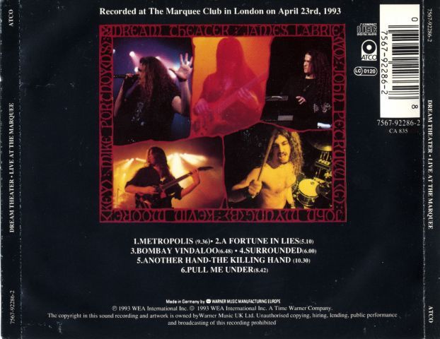 Live at the Marquee (1993)