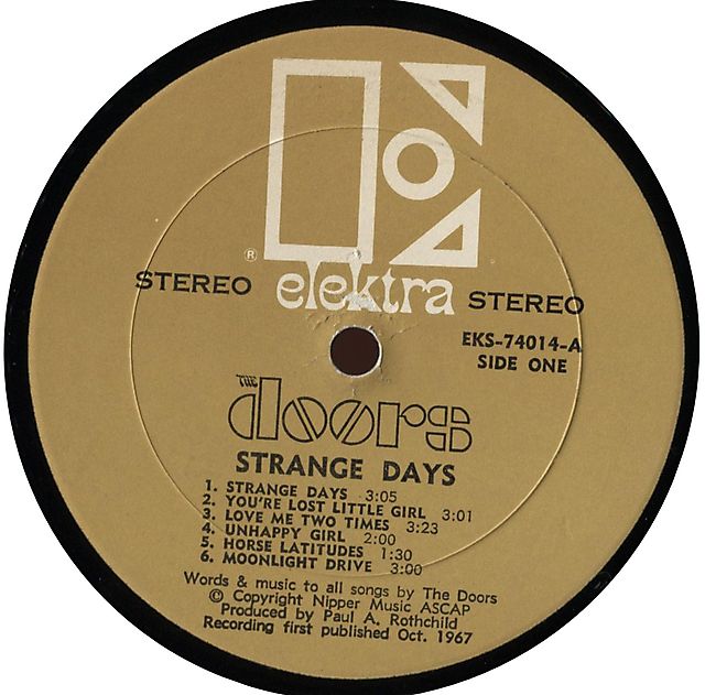 Strange Days (1967) - The Doors