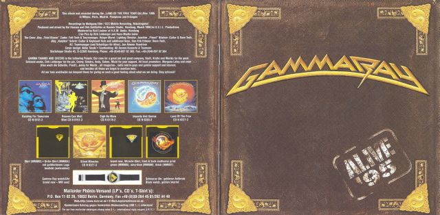 Gamma Ray - Alive '95 (1996)