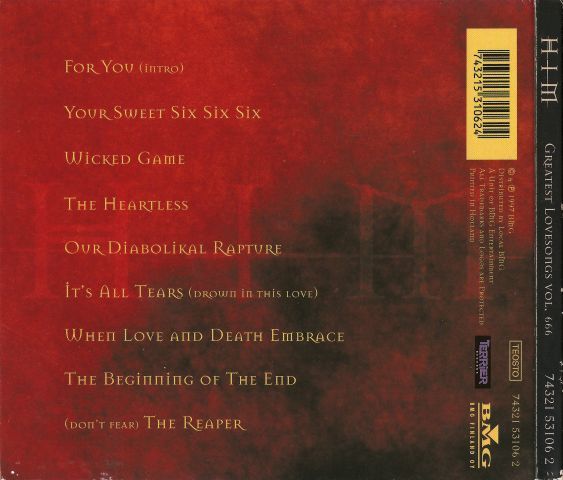 Greatest Love Songs Vol.666 (1997)