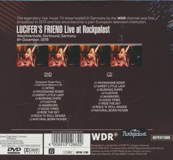 Lucifer's Friend - Live At Rockpalast (2015)