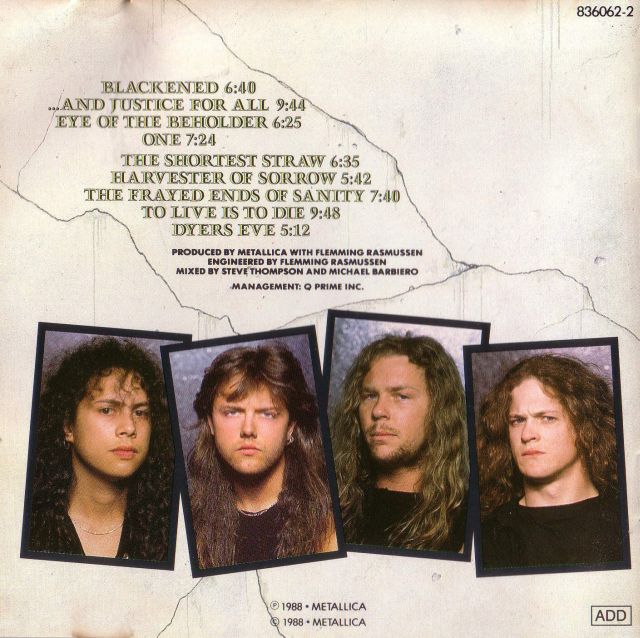Metallica - ...And Justice for All (1988)