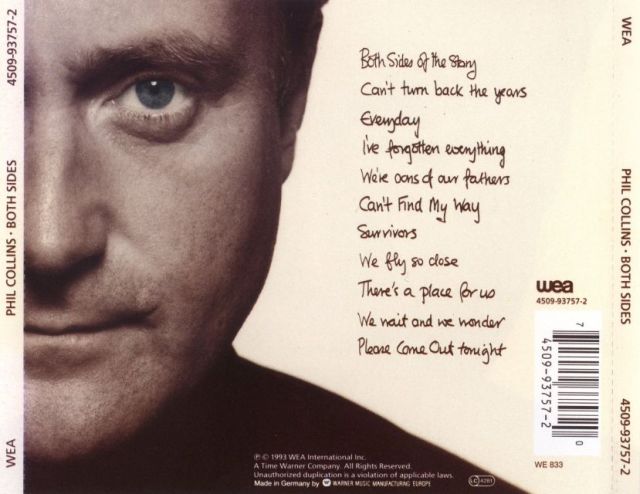 Phil Collins - Both Sides (1993)
