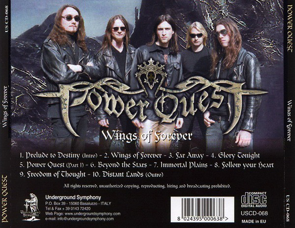 Power Quest - Wings of Forever (2002)