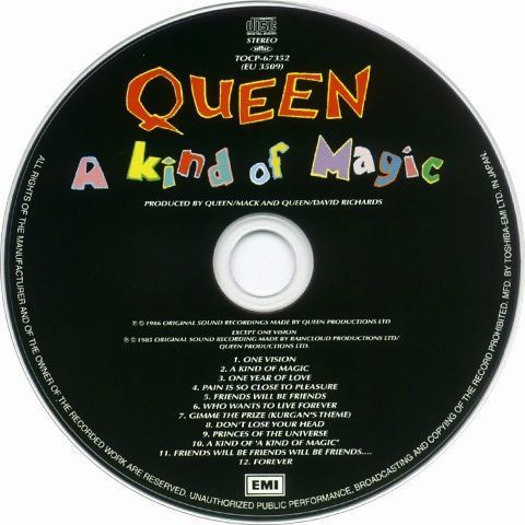 Queen - A Kind of Magic (1986)