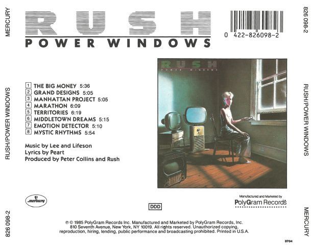 Power Windows (1985)