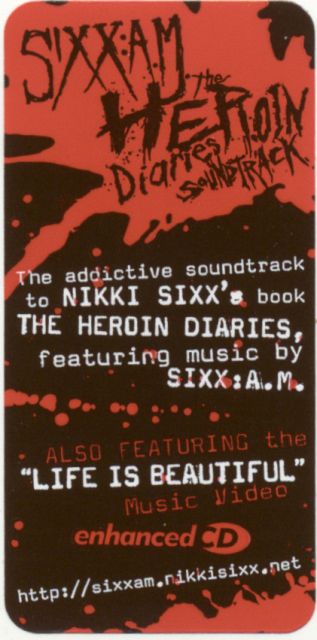 The Heroin Diaries Soundtrack (2007) - Sixx:A.M.