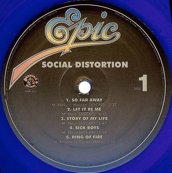 Social Distortion - Social Distortion (1990)