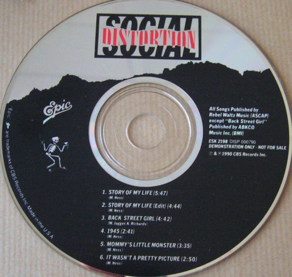 Social Distortion - Story of My Life...And Other Stories (1990)