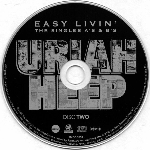 Easy Livin' - The Singles A's & B's (2006)
