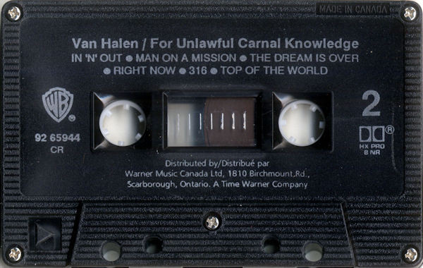 Van Halen - For Unlawful Carnal Knowledge (1991)