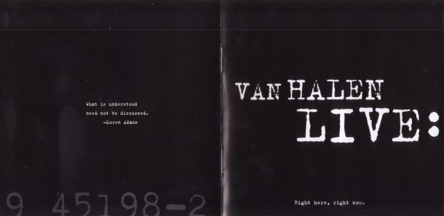 Van Halen - Live: Right Here, Right Now (1993)