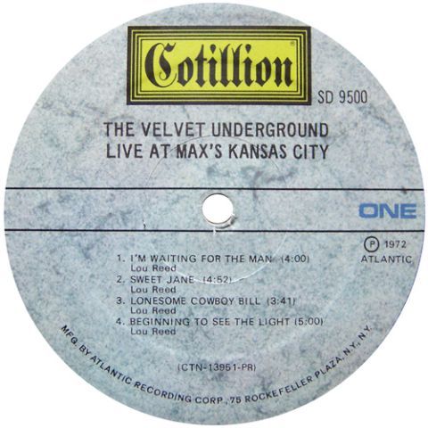 Live at Max's Kansas City (1972)