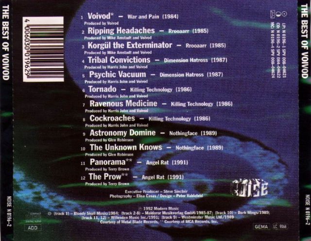 The Best of Voivod (1992)