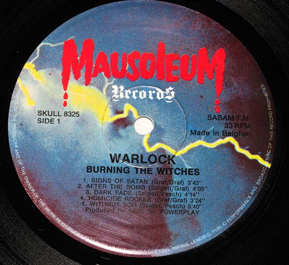 Warlock - Burning the Witches (1984)