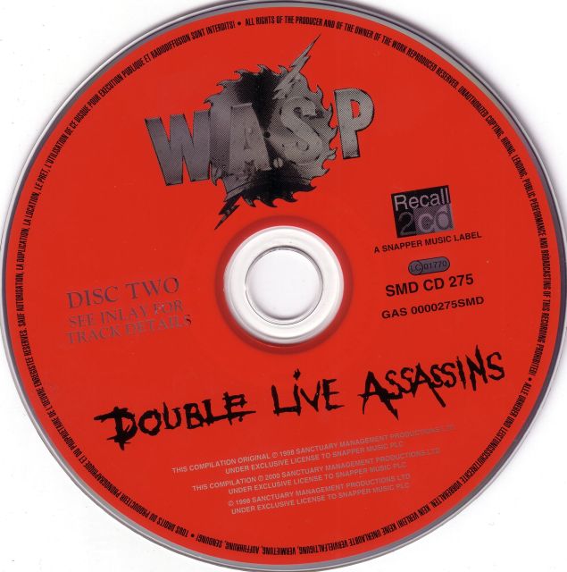 W.A.S.P. - Double Live Assassins (1998)