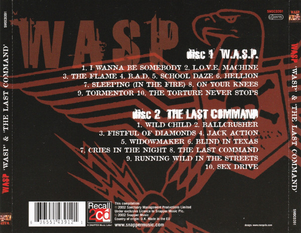 W.A.S.P. - W.A.S.P. & The Last Command (2002)