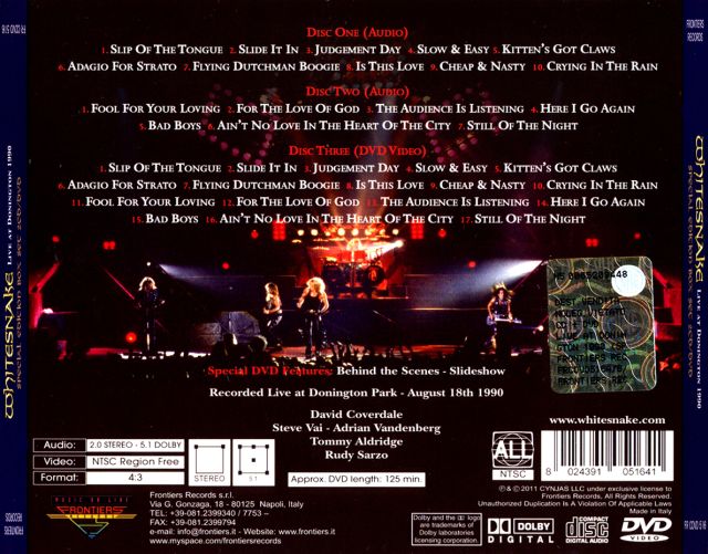 Live at Donington 1990 (2011)