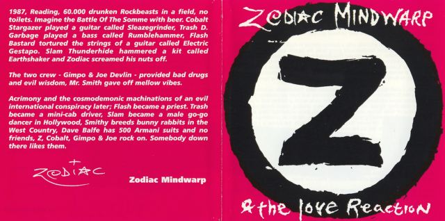 Zodiac Mindwarp & the Love Reaction - Live at Reading (1993)