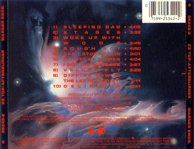 ZZ Top - Afterburner (1985)