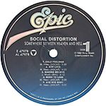 Social Distortion - Somewhere Between Heaven and Hell (1992)